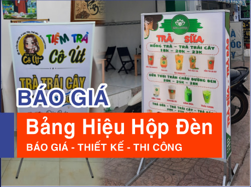 Làm bảng hiệu hộp đèn tại dĩ an, thủ đức, tphcm