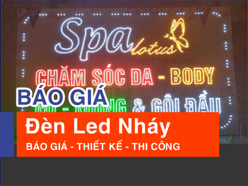Làm đèn led nháy giá rẻ tại dĩ an, bình dương và thủ đức, tphcm