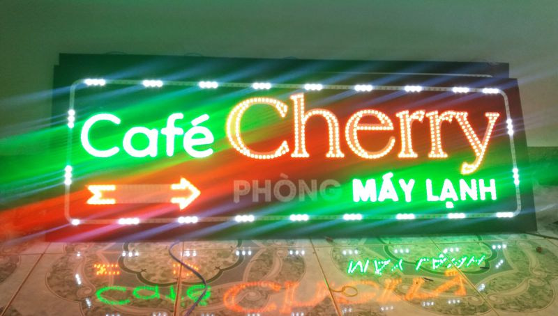 Làm bảng hiệu đèn led nháy tại dĩ an, bình dương và thủ đức, tp.hcm