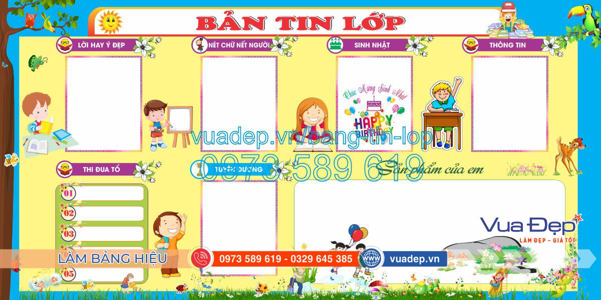 Bảng tin lớp 06