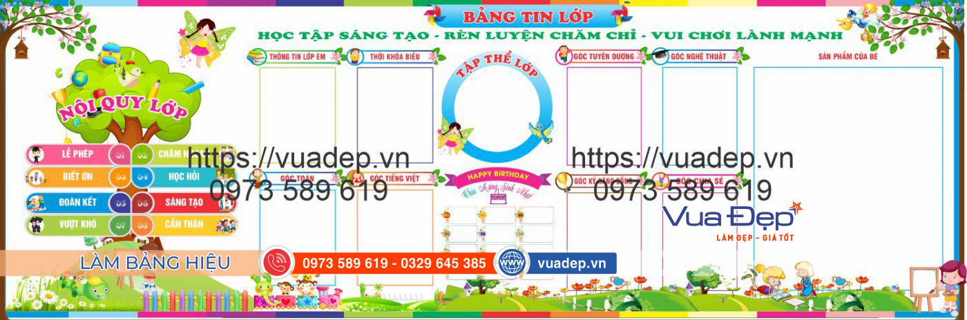 Bảng tin lớp 20