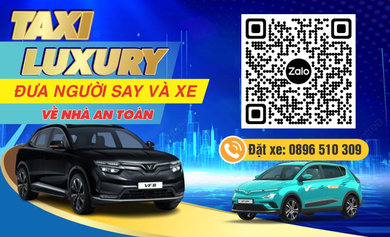 Tem d&aacute;n taxi Luxury car vinfast