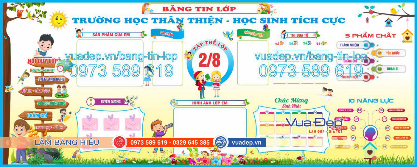 Bảng tin lớp 09