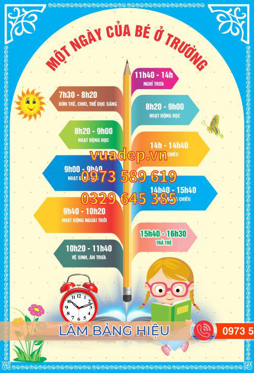 Một ng&agrave;y của trường của b&eacute;