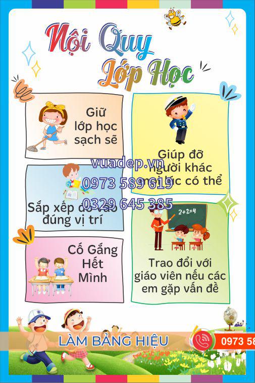 Nội quy lớp học 