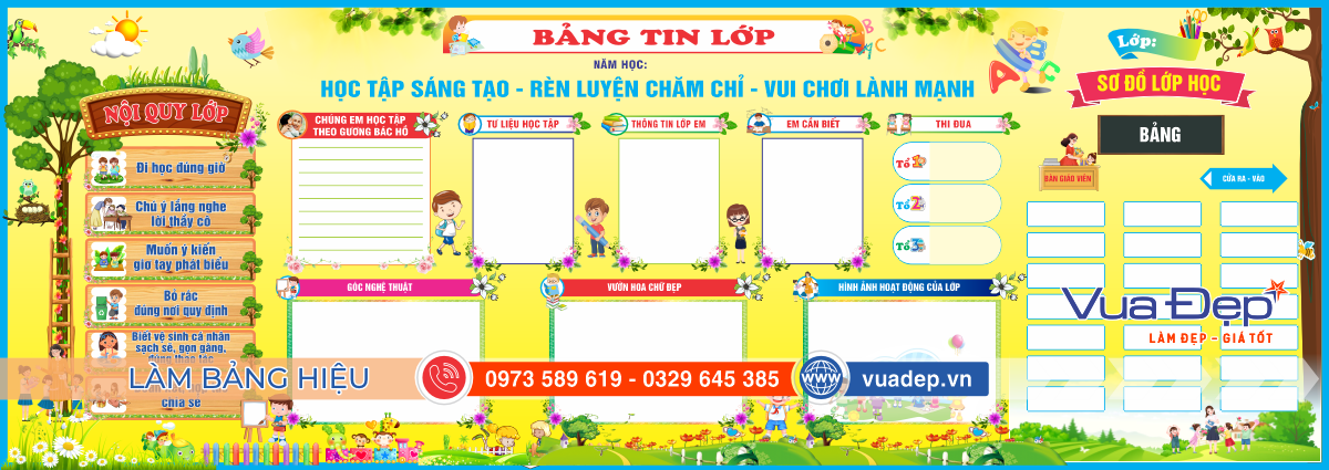 Bảng tin lớp 25