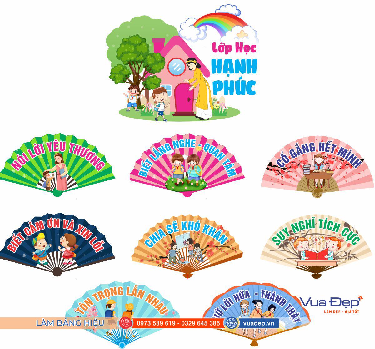 lớp học hạnh ph&uacute;c