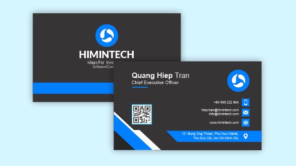 Mẫu card visit công nghệ