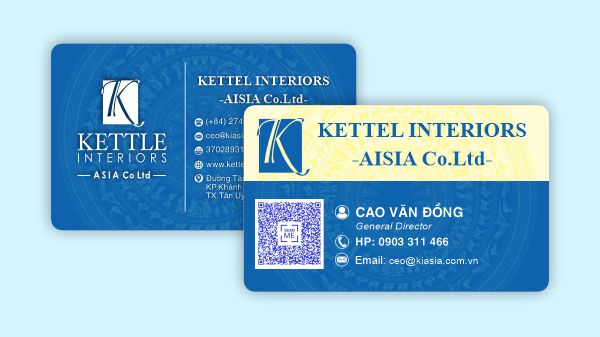 Mẫu card visit giám đốc hội đồng quản trị