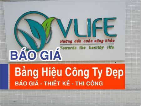 Làm bảng hiệu công ty đẹp